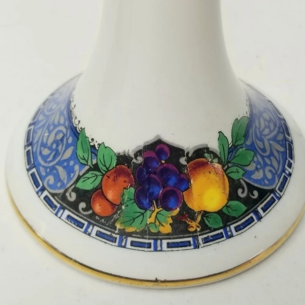 Royal Winton  Grimwades  Stoke on Trent Porcelain Candlesticks Holders,  England